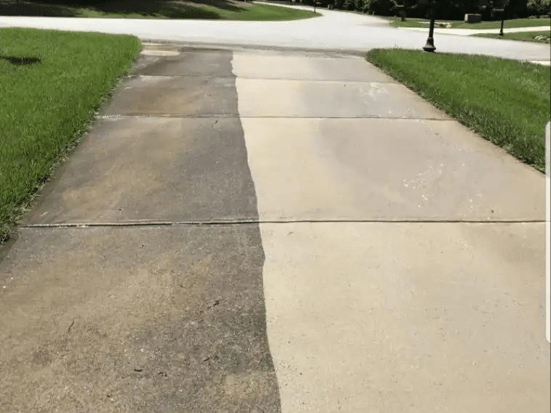 Concrete Driveway Washing Services Winston Salem NC